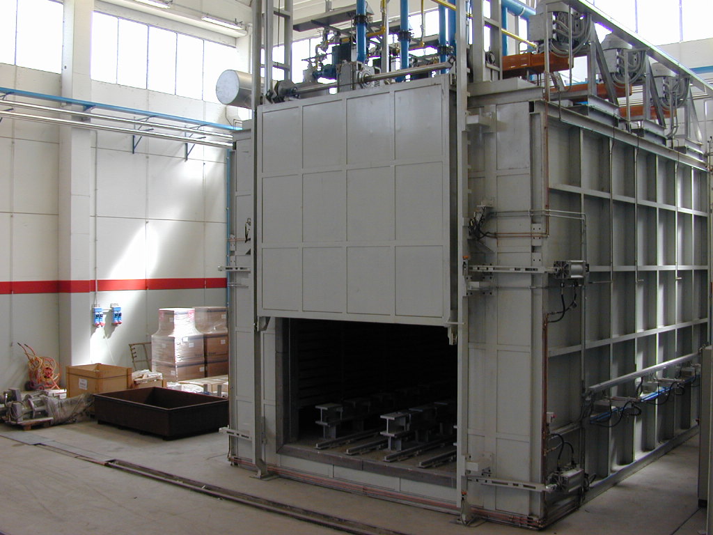 Billet homogenization treatment plant