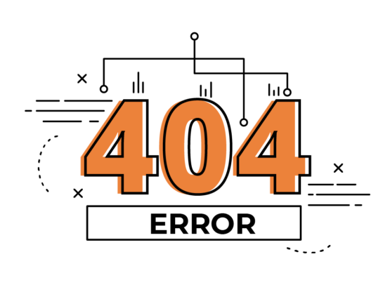 Illustrazione di errore 404